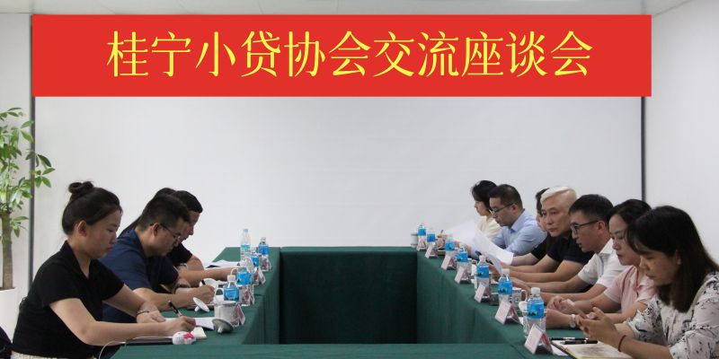 2023年10月18日桂宁小贷协会座谈会 (1)