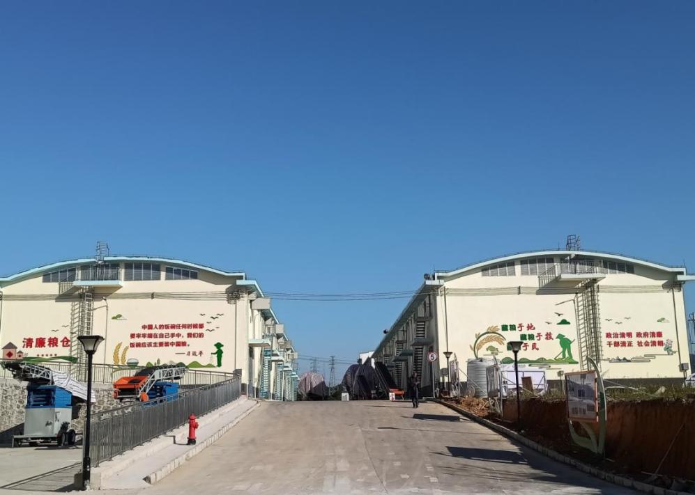 图为岑溪市储备粮中心库一期项目 农发行广西区分行供图